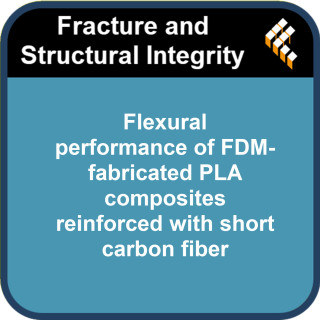 Flexural performance of FDM-fabricated PLA composites reinforced with short carbon fiber