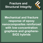 Mechanical and fracture response of epoxy nanocomposites reinforced with low concentration graphene and graphene–SiO₂ hybrids