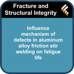 Influence mechanism of defects in aluminum alloy friction stir welding on fatigue life
