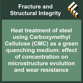 Heat treatment of steel using Carboxymethyl Cellulose (CMC) as a green quenching medium: effect of concentration on microstructu