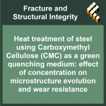 Heat treatment of steel using Carboxymethyl Cellulose (CMC) as a green quenching medium: effect of concentration on microstructu