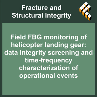 Field FBG monitoring of helicopter landing gear: data integrity screening and time–frequency characterization of operational eve