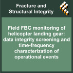 Field FBG monitoring of helicopter landing gear: data integrity screening and time–frequency characterization of operational eve