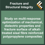 Study on multi-response optimization of mechanical, dielectric properties and fracture surface of alkali-treated sisal fibre rei