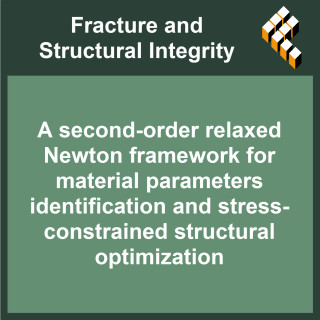 A second-order relaxed Newton framework for material parameters identification and stress-constrained structural optimization