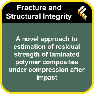 A novel approach to estimation of residual strength of laminated polymer composites under compression after impact