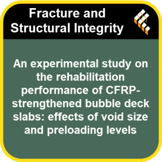 An experimental study on the rehabilitation performance of CFRP-strengthened bubble deck slabs: effects of void size and preload