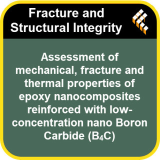 Assessment of mechanical, fracture and thermal properties of epoxy nanocomposites reinforced with low-concentration nano Boron C