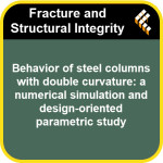 Behavior of steel columns with double curvature: a numerical simulation and design-oriented parametric study