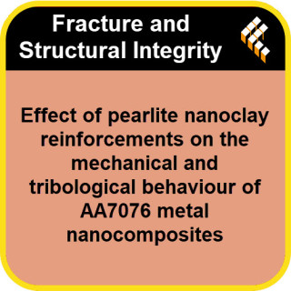Effect of pearlite nanoclay reinforcements on the mechanical and tribological behaviour of AA7076 metal nanocomposites