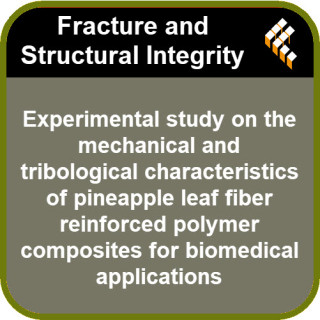 Experimental study on the mechanical and tribological characteristics of pineapple leaf fiber reinforced polymer composites for 