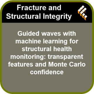 Guided waves with machine learning for structural health monitoring: transparent features and Monte Carlo confidence