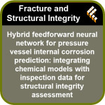 Hybrid feedforward neural network for pressure vessel internal corrosion prediction: integrating chemical models with inspection