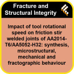 Impact of tool rotational speed on friction stir welded joints of AA2014-T6/AA5052-H32: synthesis, microstructural, mechanical a