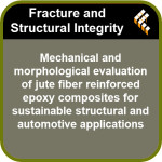 Mechanical and morphological evaluation of jute fiber reinforced epoxy composites for sustainable structural and automotive appl
