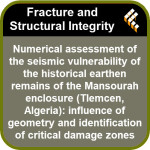 Numerical assessment of the seismic vulnerability of the historical earthen remains ...
