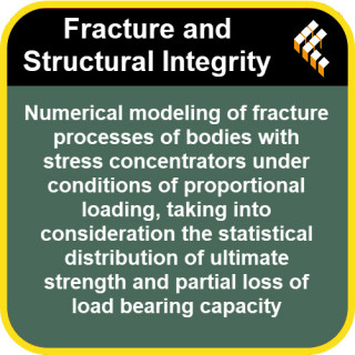 Numerical modeling of fracture processes of bodies with stress concentrators under conditions of proportional loading, taking in