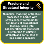 Numerical modeling of fracture processes of bodies with stress concentrators under conditions of proportional loading, taking in